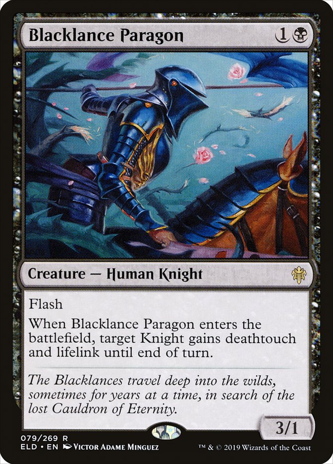 Blacklance Paragon [Throne of Eldraine] | Devastation Store