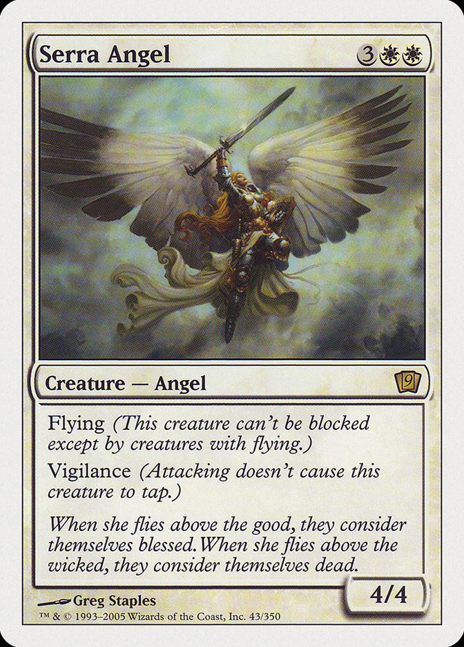 Serra Angel [Ninth Edition] - Devastation Store | Devastation Store