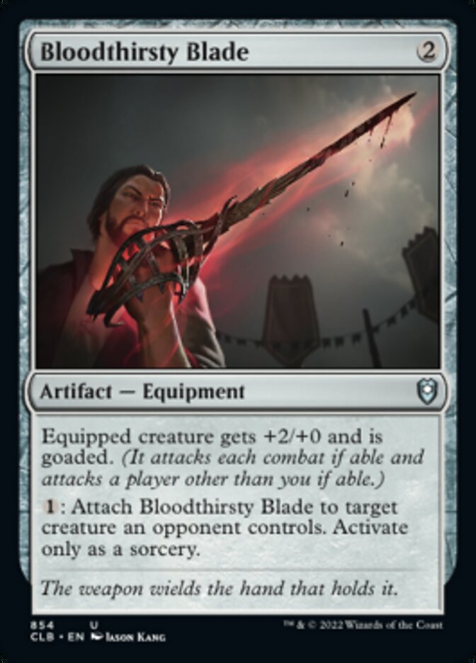 Bloodthirsty Blade [Commander Legends: Battle for Baldur's Gate] | Devastation Store