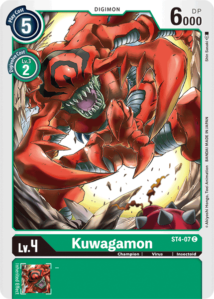 Kuwagamon [ST4-07] [Starter Deck: Giga Green] | Devastation Store