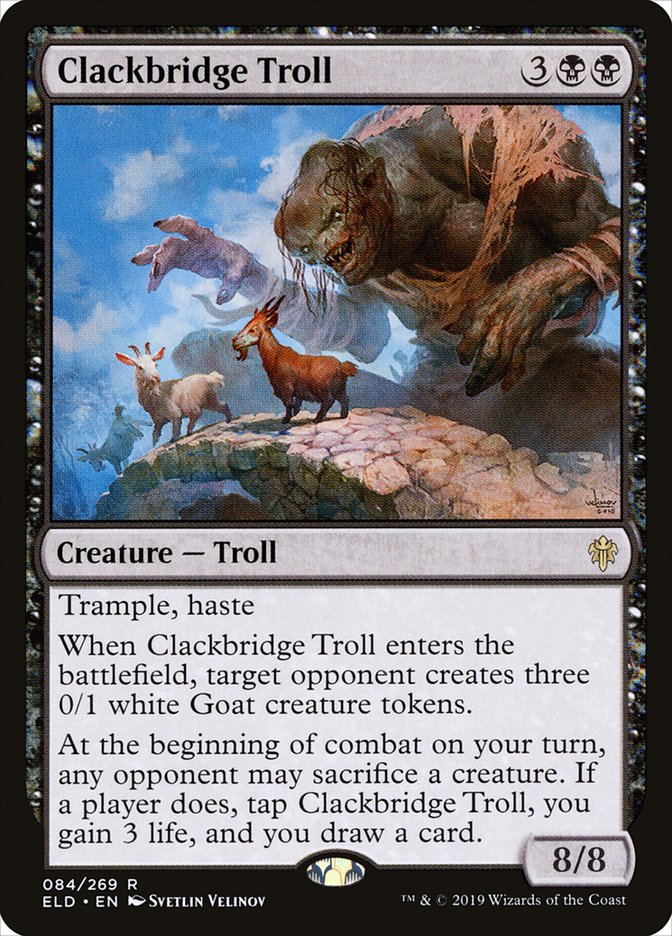 Clackbridge Troll [Throne of Eldraine] | Devastation Store