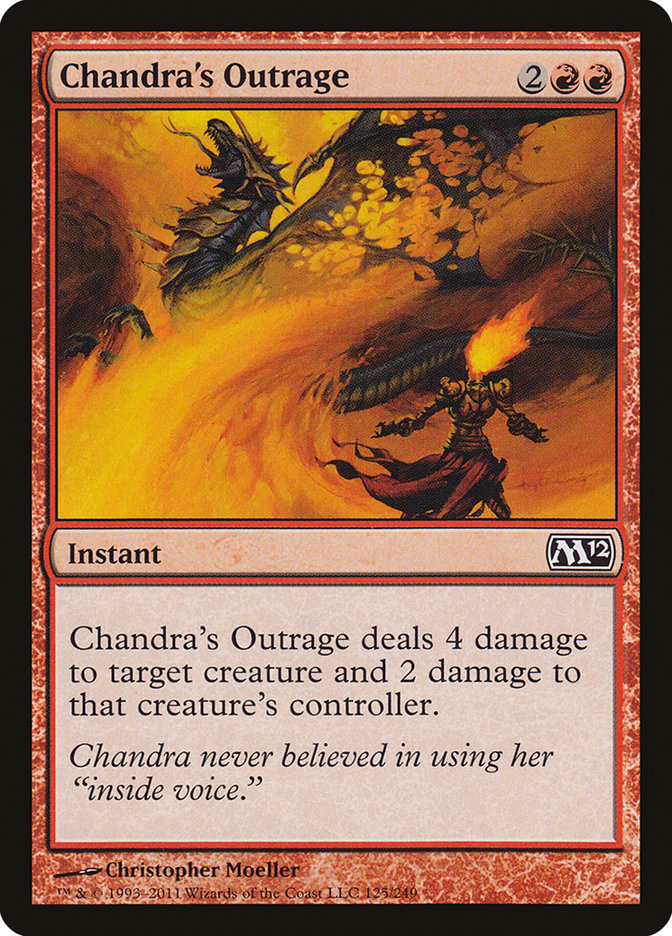 Chandra's Outrage [Magic 2012] - Devastation Store | Devastation Store