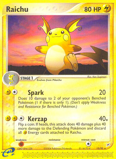 Raichu (13/95) [EX: Team Magma vs Team Aqua] | Devastation Store