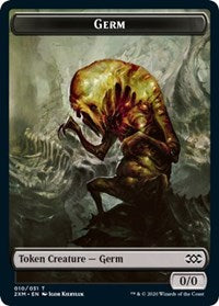 Germ // Human Soldier Double-sided Token [Double Masters Tokens] | Devastation Store