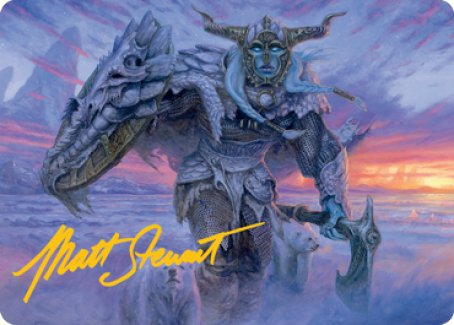 Frost Giant Art Card (Gold-Stamped Signature) [Dungeons & Dragons: Adventures in the Forgotten Realms Art Series] | Devastation Store