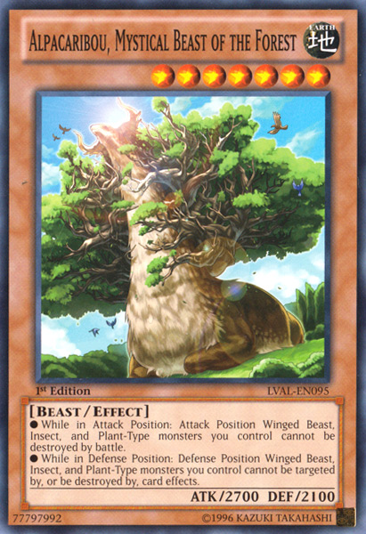 Alpacaribou, Mystical Beast of the Forest [LVAL-EN095] Common | Devastation Store