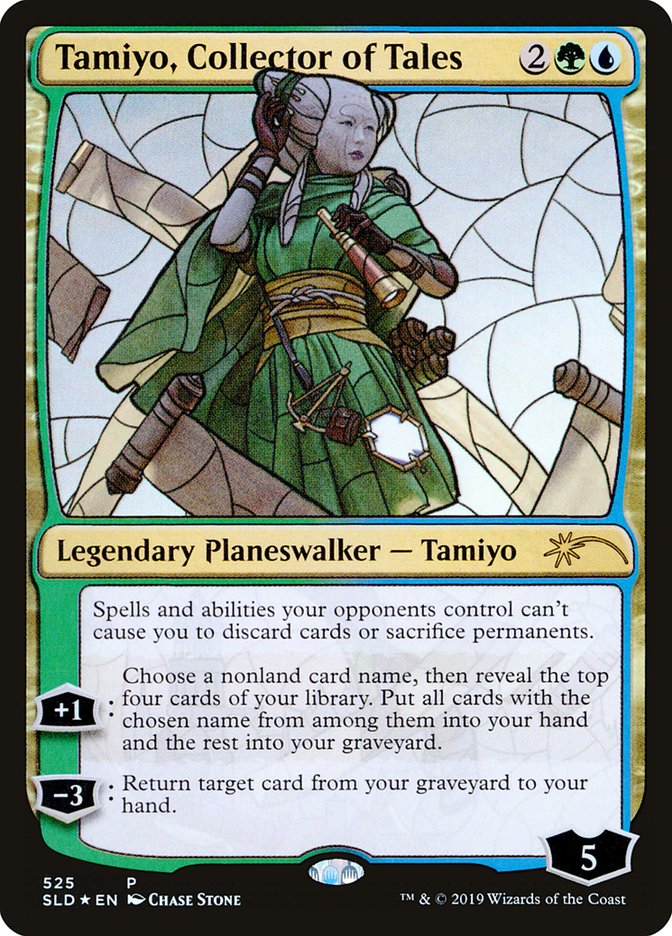 Tamiyo, Collector of Tales (Stained Glass) [Secret Lair Drop Promos] | Devastation Store