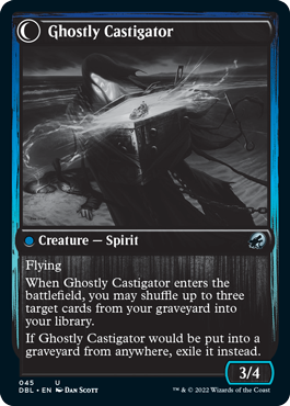 Covetous Castaway // Ghostly Castigator [Innistrad: Double Feature] | Devastation Store