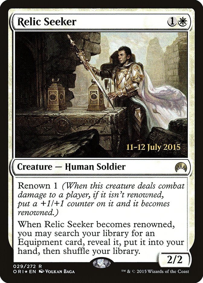 Relic Seeker [Magic Origins Prerelease Promos] | Devastation Store
