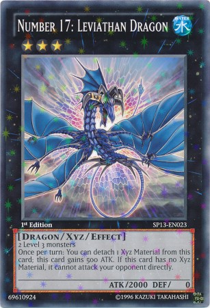 Number 17: Leviathan Dragon [SP13-EN023] Starfoil Rare | Devastation Store