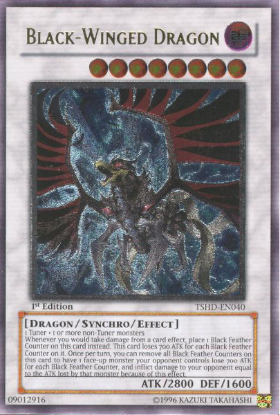 Black-Winged Dragon [TSHD-EN040] Ultimate Rare | Devastation Store