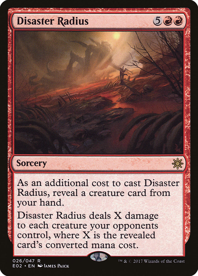 Disaster Radius [Explorers of Ixalan] | Devastation Store