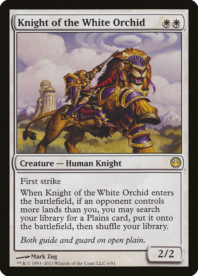 Knight of the White Orchid [Duel Decks: Knights vs. Dragons] - Devastation Store | Devastation Store