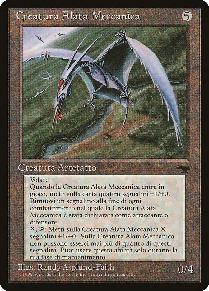 Clockwork Avian (Italian) - "Creatura Alata Meccanica" [Rinascimento] | Devastation Store