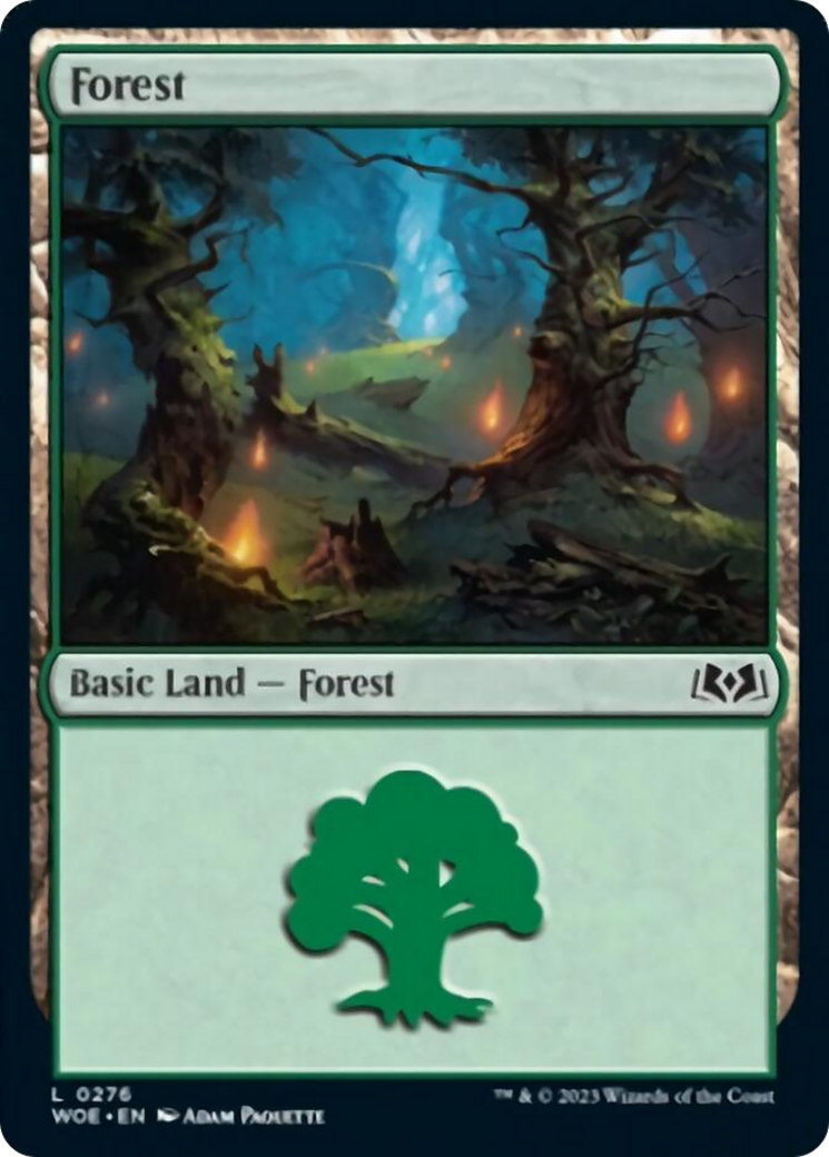 Forest (0276) [Wilds of Eldraine] | Devastation Store