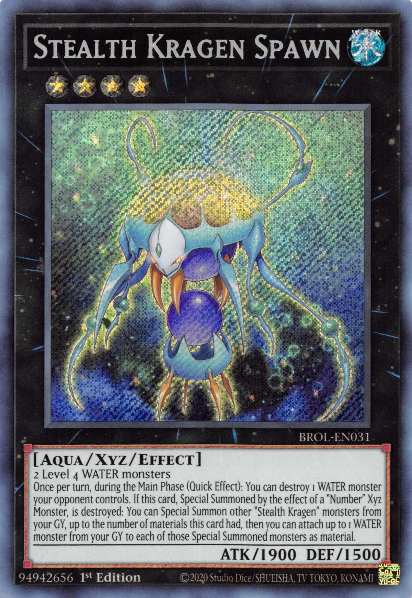 Stealth Kragen Spawn [BROL-EN031] Secret Rare | Devastation Store