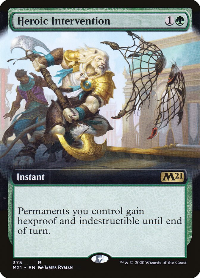 Heroic Intervention (Extended) [Core Set 2021] | Devastation Store