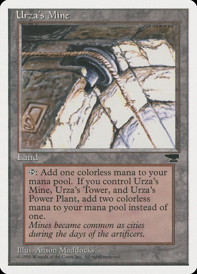 Urza's Mine (Pulley Embedded in Stone) [Chronicles] - Devastation Store | Devastation Store