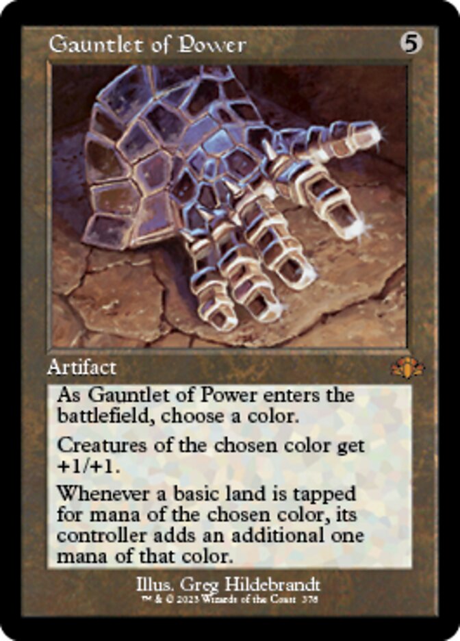 Gauntlet of Power (Retro) [Dominaria Remastered] | Devastation Store