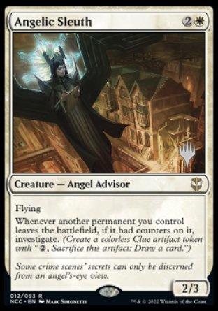 Angelic Sleuth (Promo Pack) [Streets of New Capenna Commander Promos] | Devastation Store