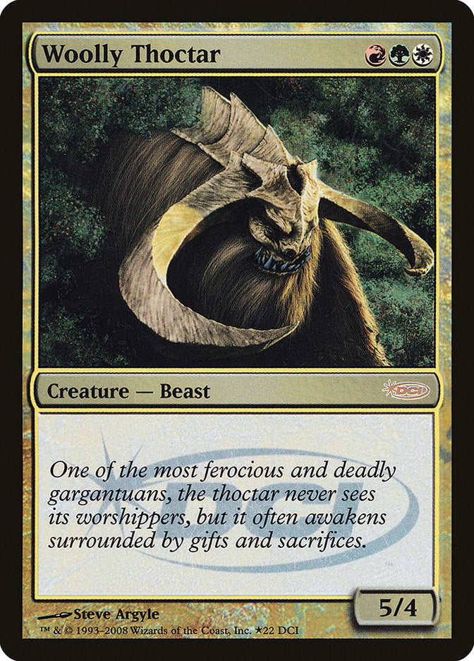 Woolly Thoctar [Wizards Play Network 2008] | Devastation Store