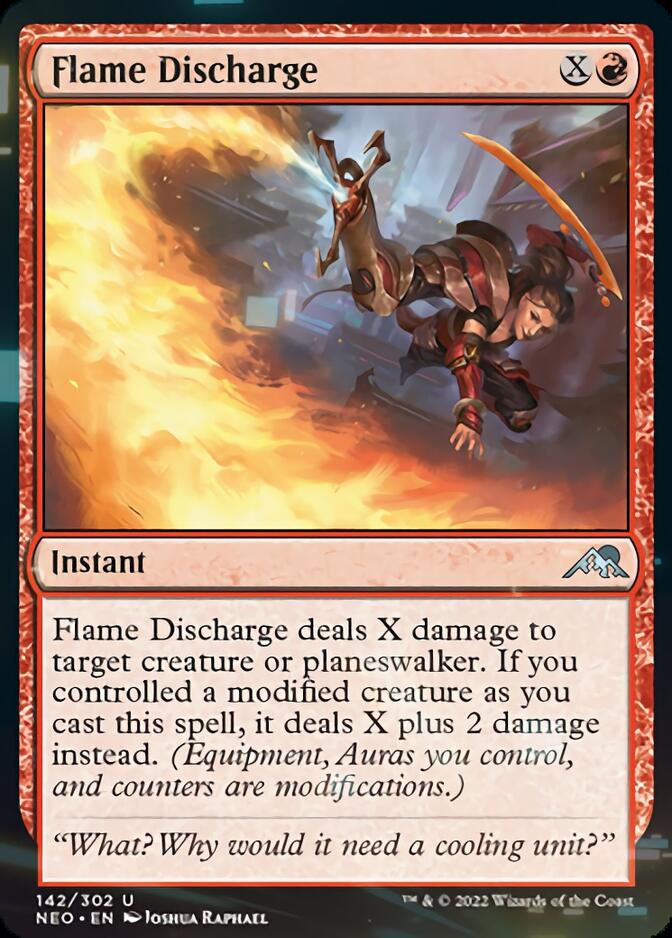 Flame Discharge [Kamigawa: Neon Dynasty] | Devastation Store