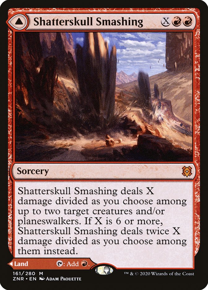 Shatterskull Smashing // Shatterskull, the Hammer Pass [Zendikar Rising] | Devastation Store