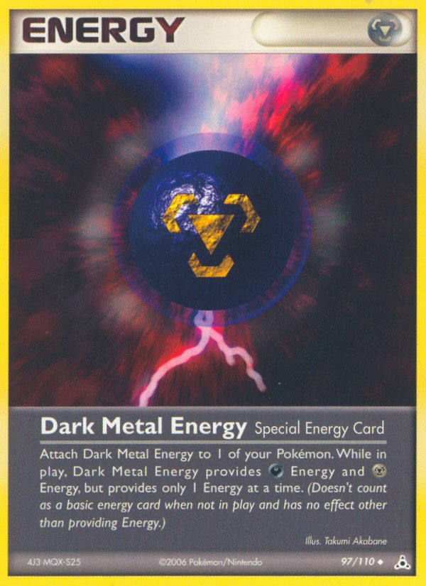Dark Metal Energy (97/110) [EX: Holon Phantoms] | Devastation Store