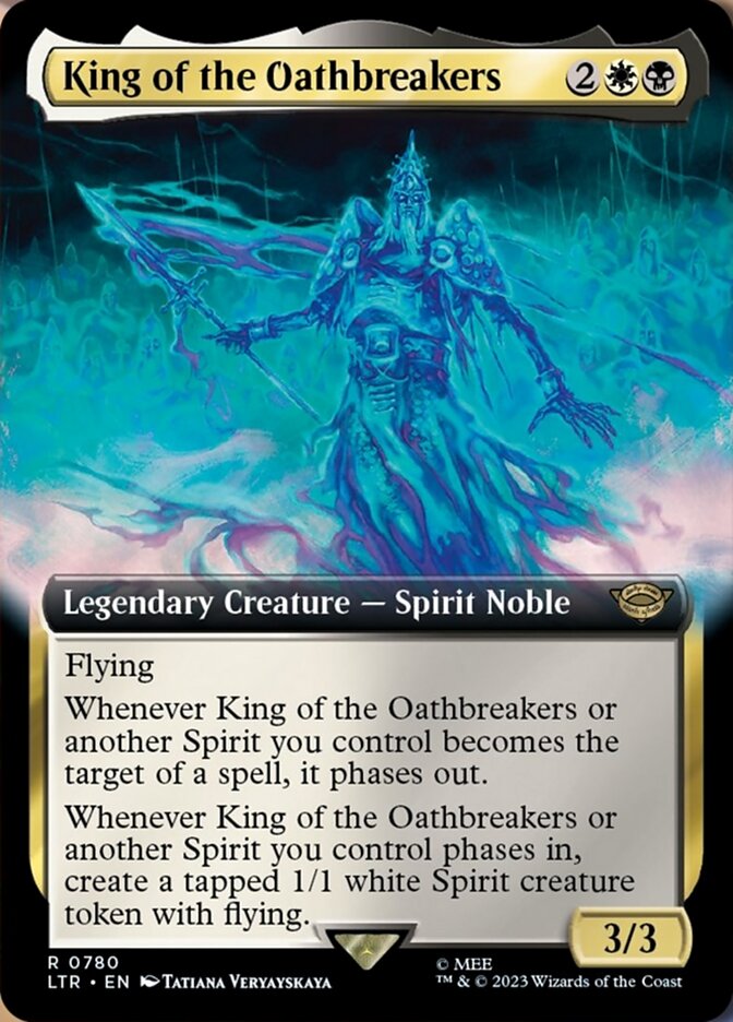 King of the Oathbreakers (Extended Art) (Surge Foil) [The Lord of the Rings: Tales of Middle-Earth] | Devastation Store