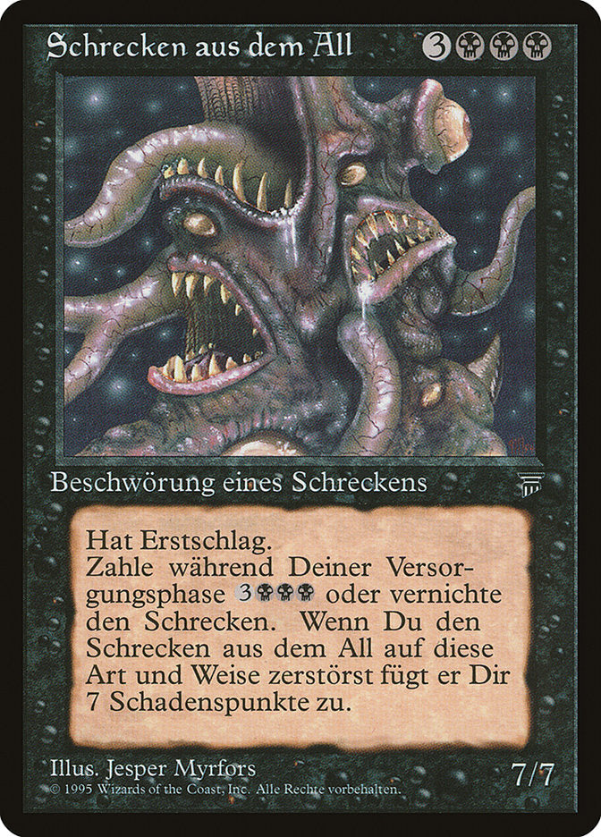 Cosmic Horror (German) - "Schrecken aus dem All" [Renaissance] | Devastation Store