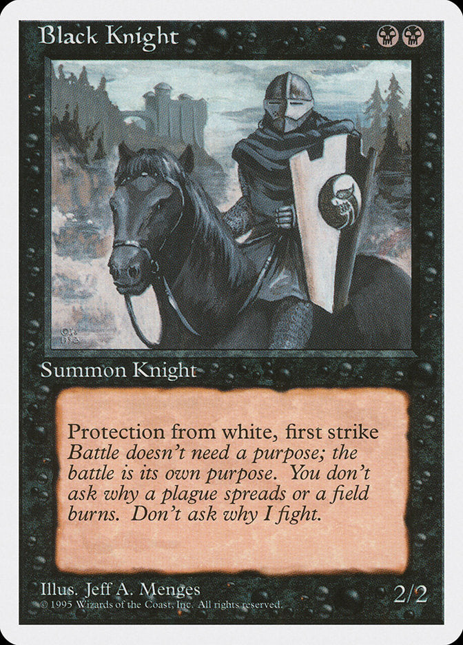 Black Knight [Fourth Edition] - Devastation Store | Devastation Store