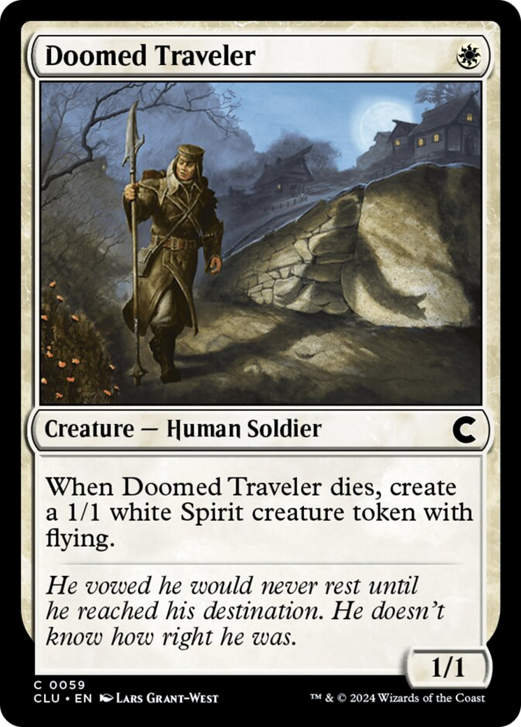 Doomed Traveler [Ravnica: Clue Edition] | Devastation Store