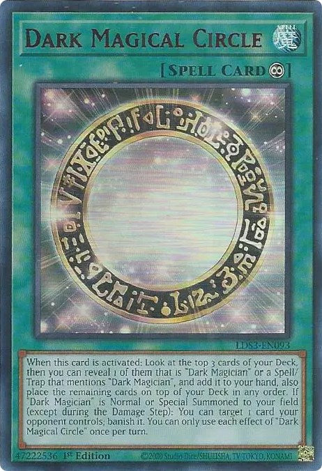 Dark Magical Circle (Red) [LDS3-EN093] Ultra Rare | Devastation Store