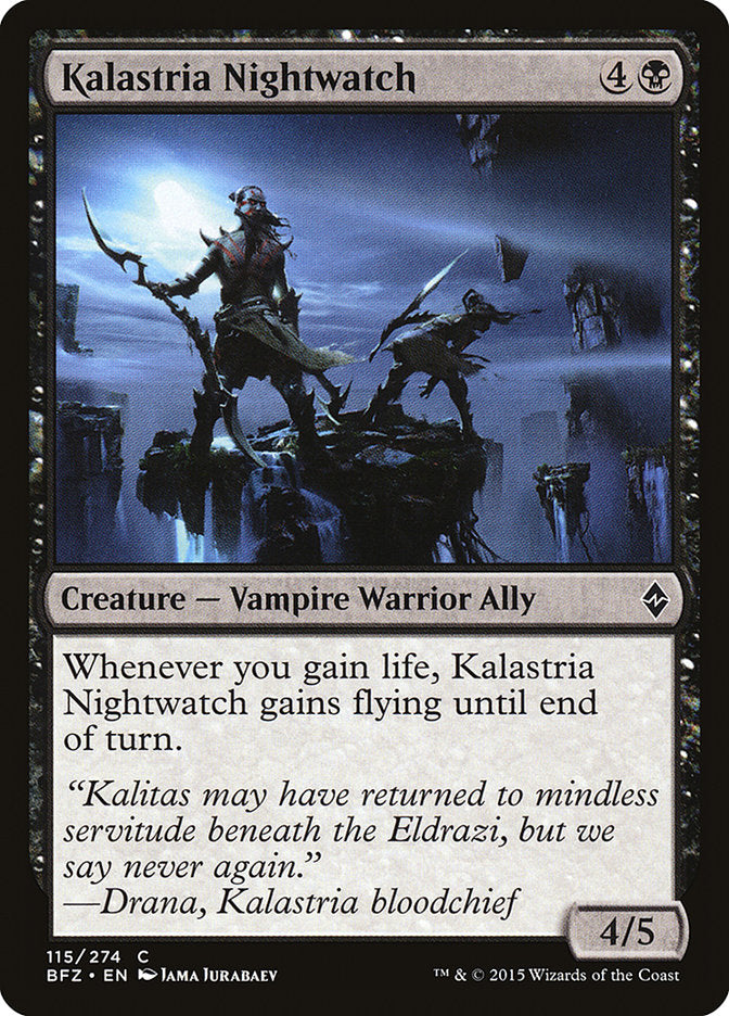 Kalastria Nightwatch [Battle for Zendikar] - Devastation Store | Devastation Store