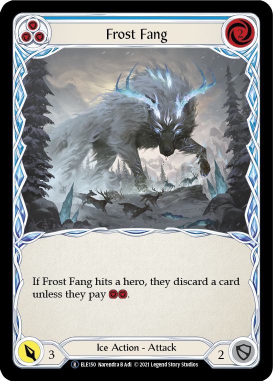 Frost Fang (Blue) [U-ELE150] Unlimited Normal | Devastation Store