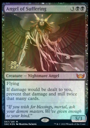 Angel of Suffering [Streets of New Capenna Prerelease Promos] | Devastation Store