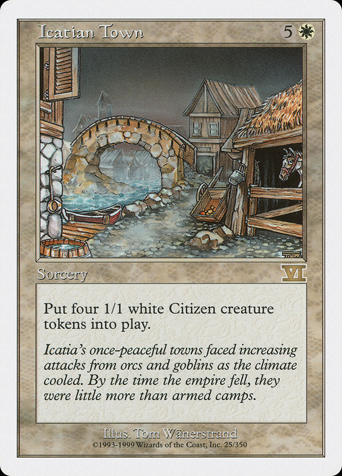 Icatian Town [Classic Sixth Edition] | Devastation Store