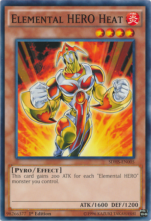 Elemental Hero Heat [SDHS-EN005] Common | Devastation Store