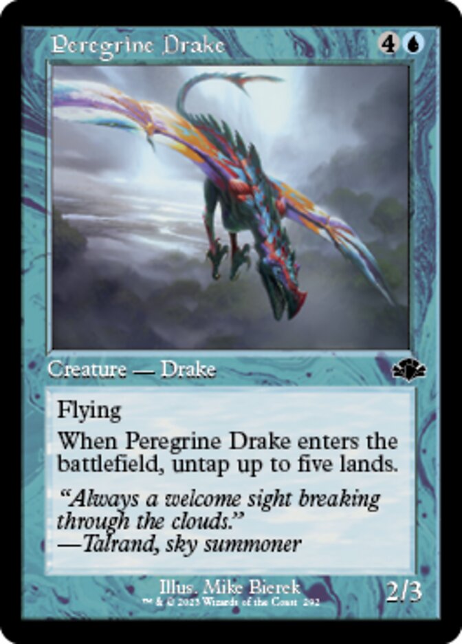 Peregrine Drake (Retro) [Dominaria Remastered] | Devastation Store