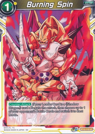 Burning Spin [BT12-119] | Devastation Store