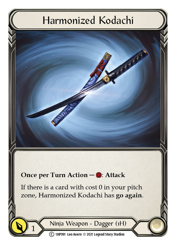 Harmonized Kodachi (Left) [1HP091] | Devastation Store