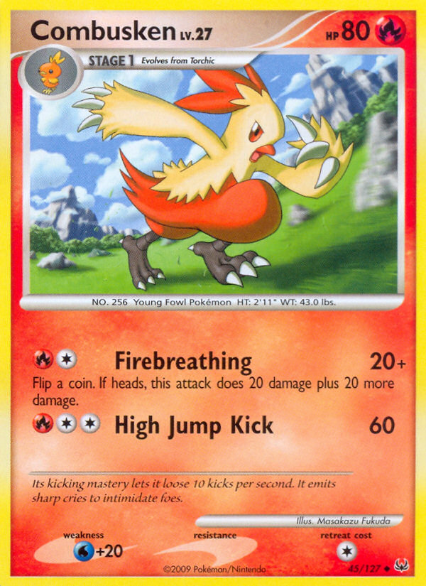 Combusken (45/127) [Platinum: Base Set] | Devastation Store