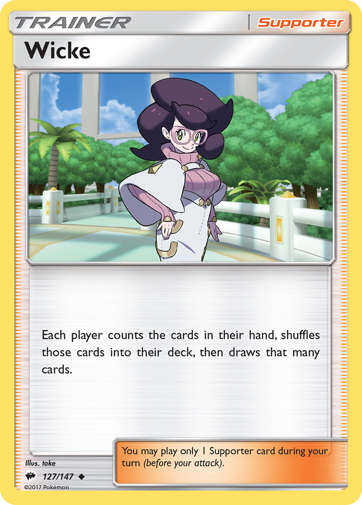 Wicke (127/147) [Sun & Moon: Burning Shadows] | Devastation Store