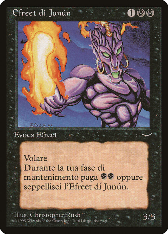 Junun Efreet (Italian) - "Efreet di Junun" [Rinascimento] | Devastation Store