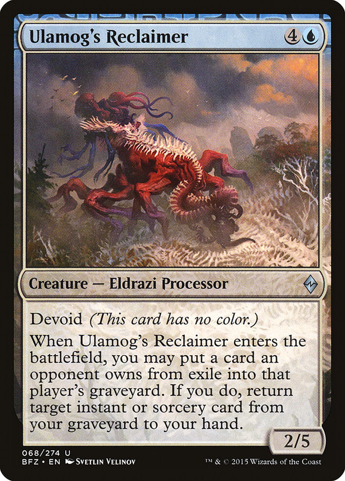 Ulamog's Reclaimer [Battle for Zendikar] - Devastation Store | Devastation Store