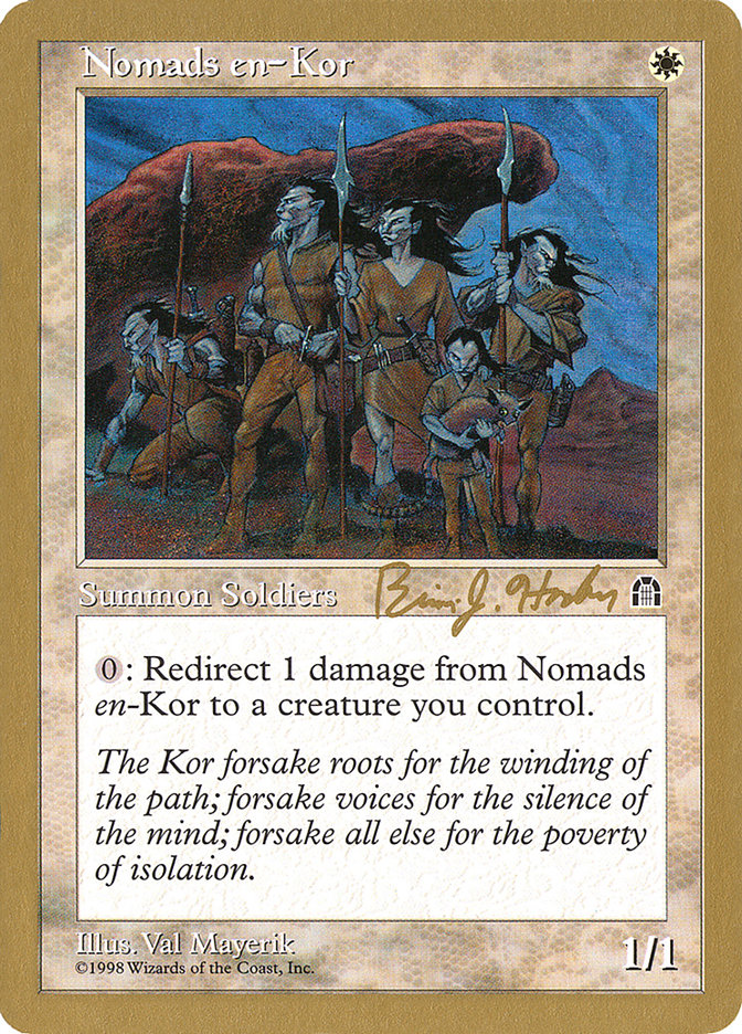 Nomads en-Kor (Brian Hacker) [World Championship Decks 1998] | Devastation Store