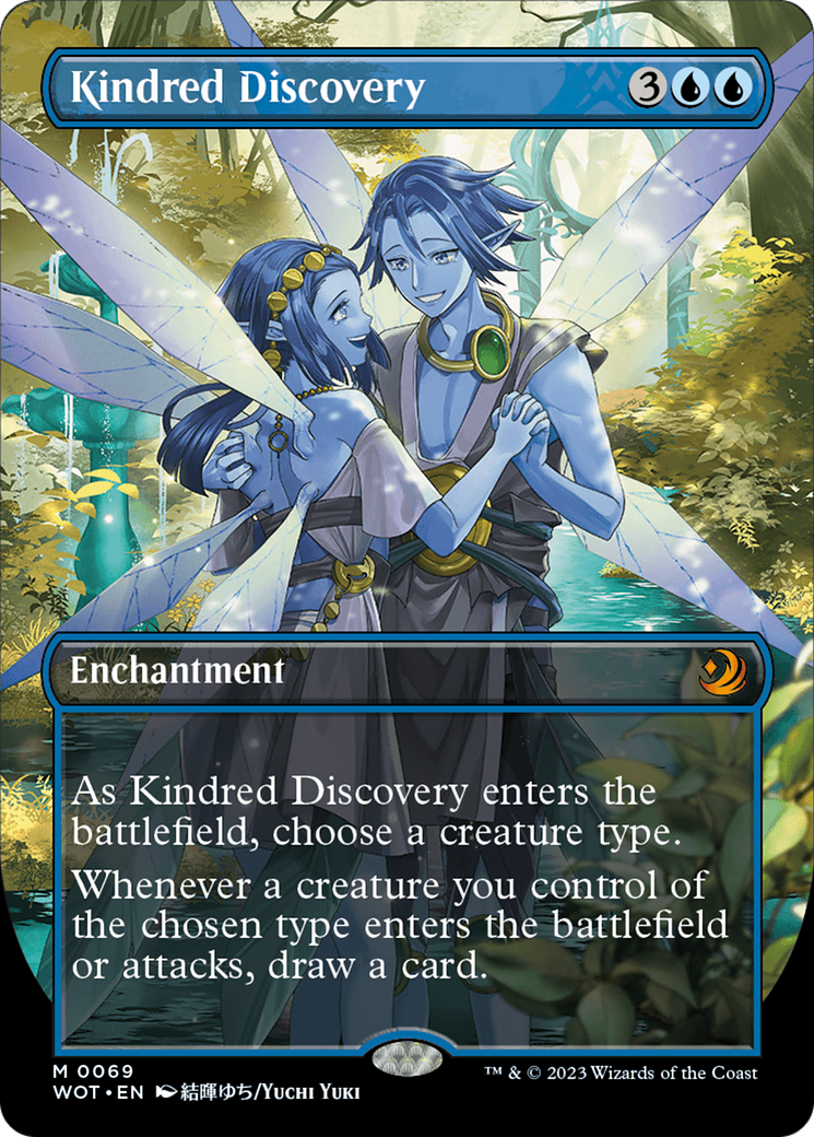 Kindred Discovery (Anime Borderless) [Wilds of Eldraine: Enchanting Tales] | Devastation Store