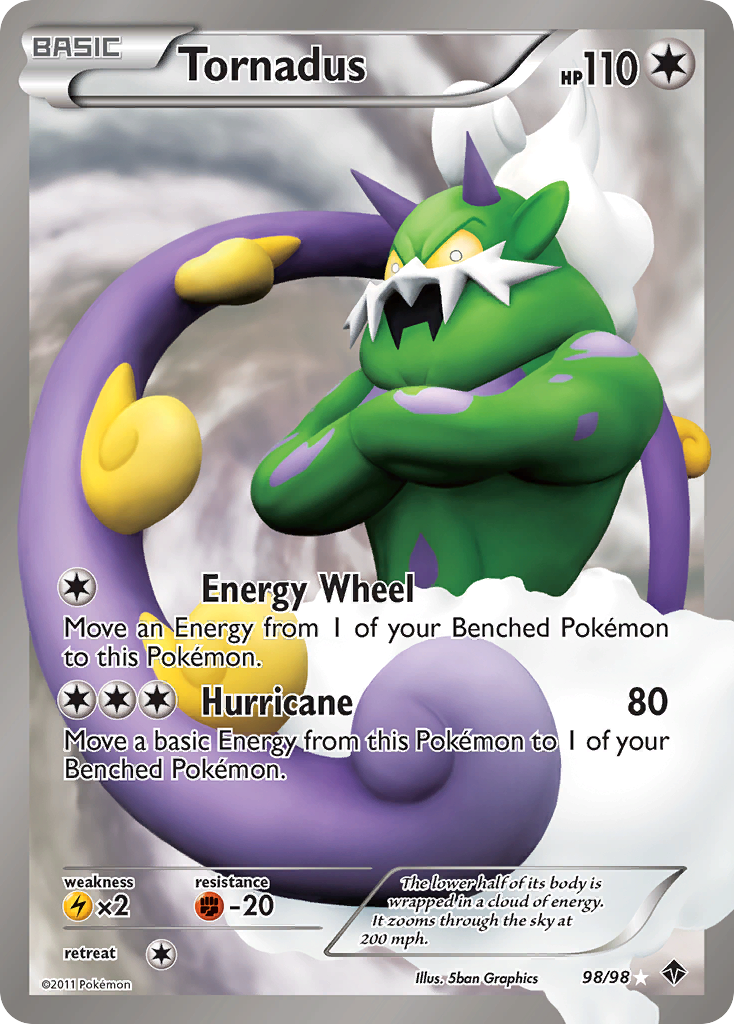 Tornadus (98/98) [Black & White: Emerging Powers] | Devastation Store