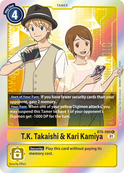 T.K. Takaishi & Kari Kamiya [BT6-089] [Double Diamond] | Devastation Store