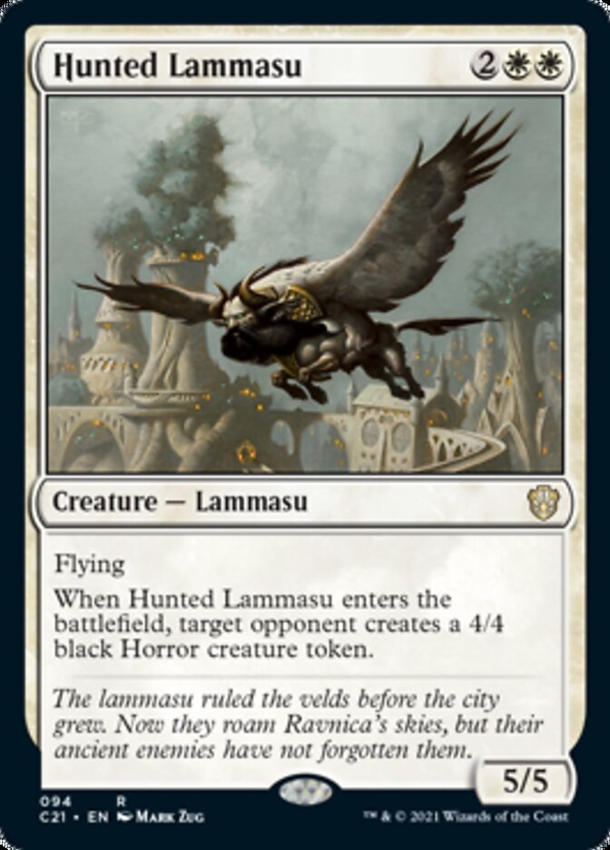 Hunted Lammasu [Commander 2021] | Devastation Store